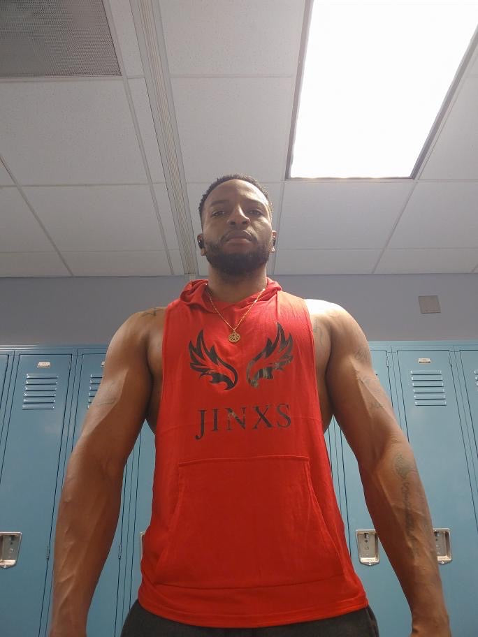 Jinxs sleeveless Hoodie shirt