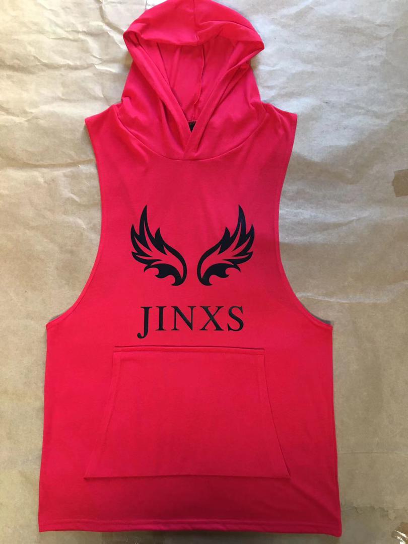 Jinxs sleeveless Hoodie shirt